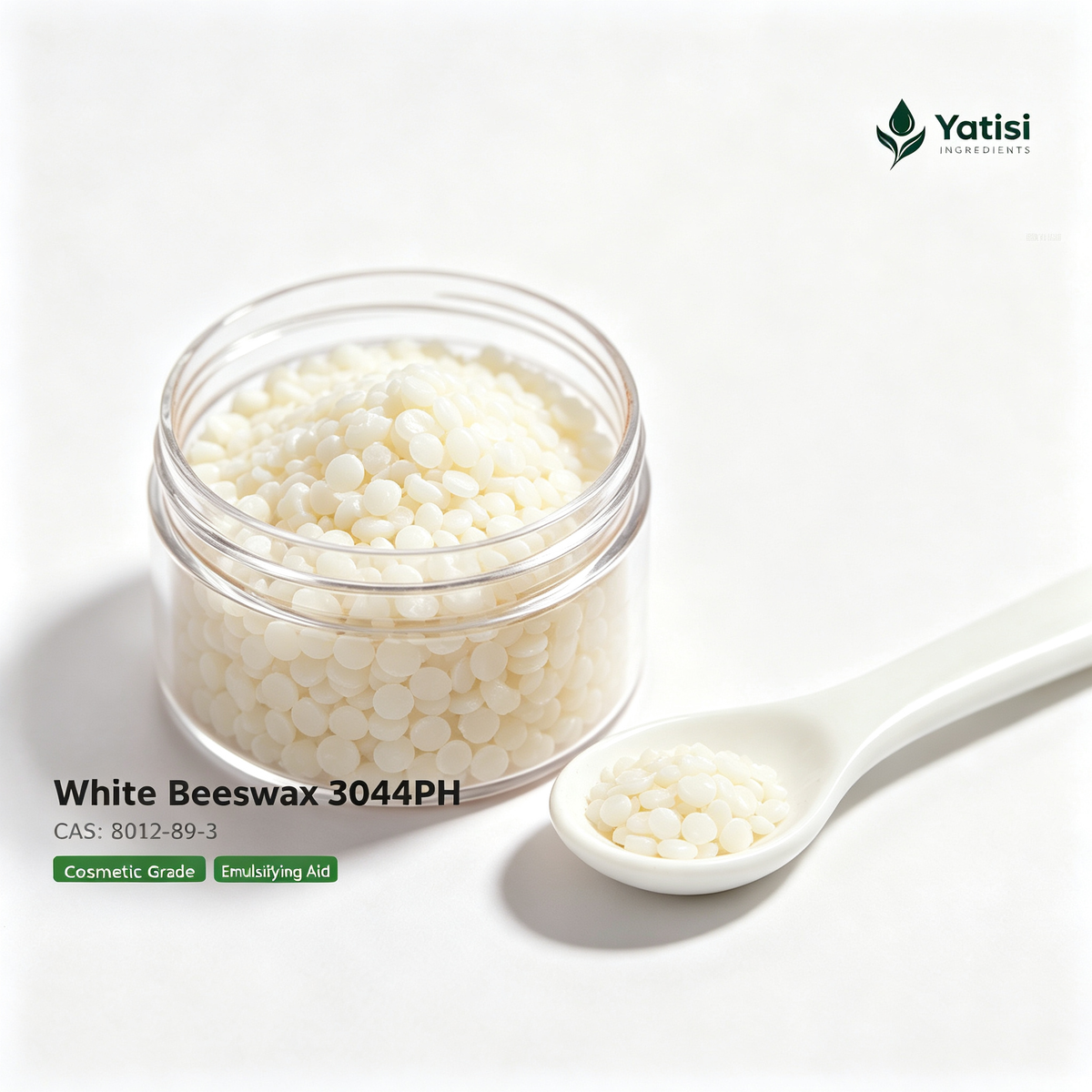 White Beeswax 3044PH, Cosmetic Grade Refind Natural Beeswax