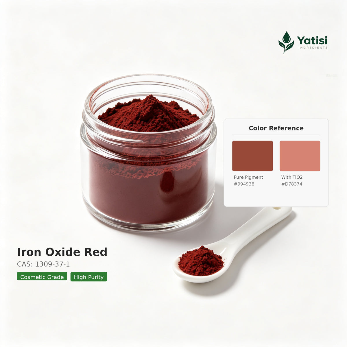 A4135 Iron Oxide Red CI77491 Cosmetic Grade Pigment Red 101 for Makeup & Soap