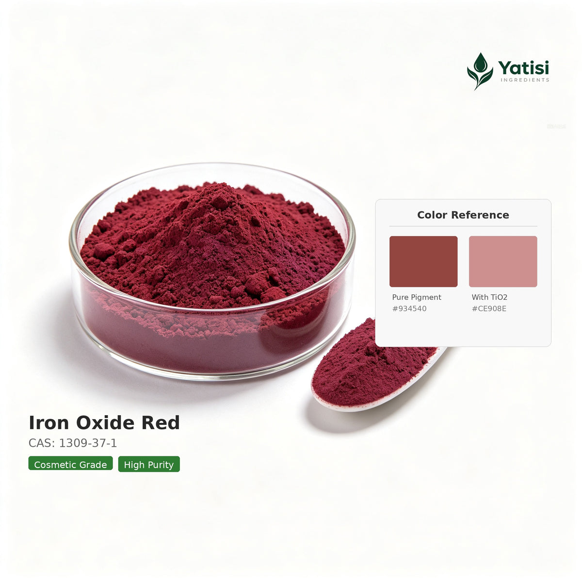 A4160 Iron Oxide Red CI77491 CAS 1309-37-1 | Cosmetic Pigment