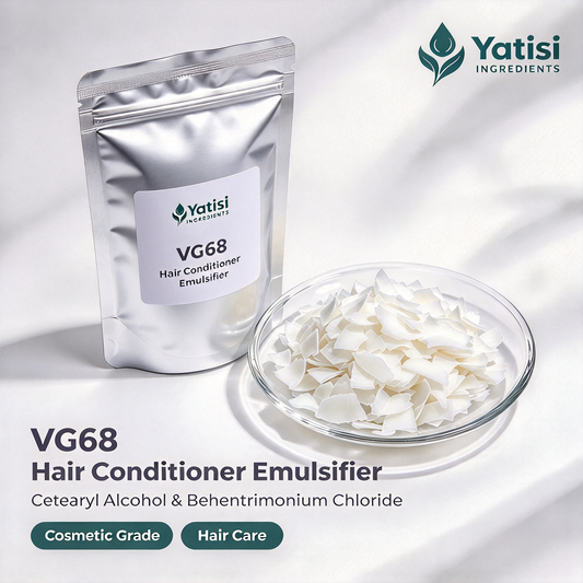 VG68 Hair Conditioner Emulsifier, Cosmetic Raw Material for Hair Care Bulk Supply