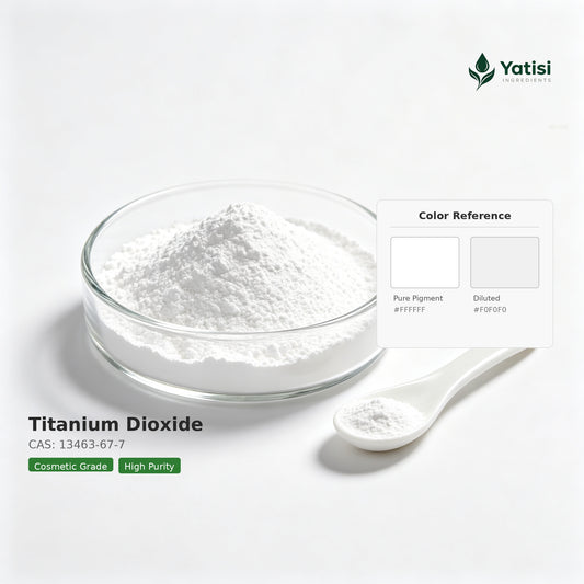 W01 Titanium Dioxide, Cosmetic Grade White Pigment & UV Shielding Ingredient
