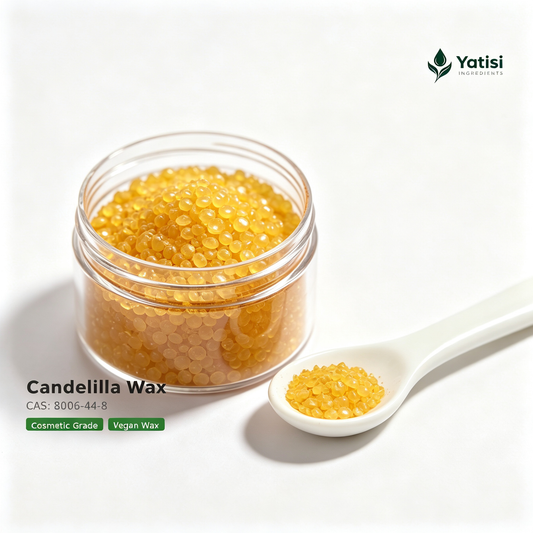 Cosmetic Grade Candelilla Wax CAS 8006-44-8 | Natural Plant Wax for Lipstick & Stick Cosmetics